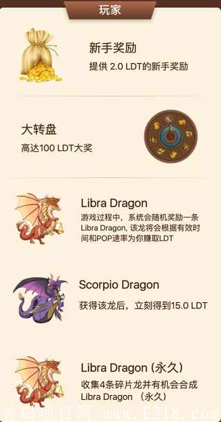 Libra Dragon天秤座龙- 邮箱注册,区块链+养成的持续收益游戏,不用投资不用看广告,免费获得LDT币