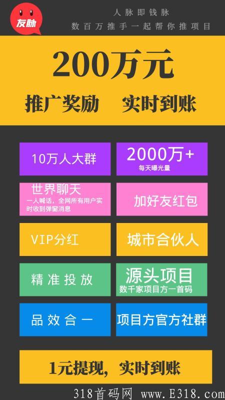 友脉 源码对接个团队中