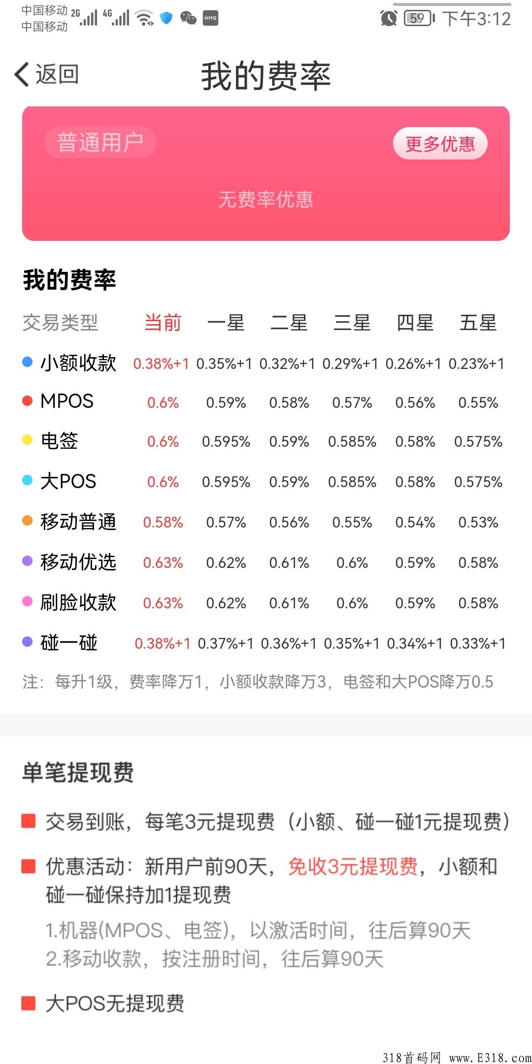 [预览]汇付天下，闪电宝PLUS现在支付风口上，新人注册即开通商家收款费率0.38%，收款费率最低可至0.23%_首码项目网