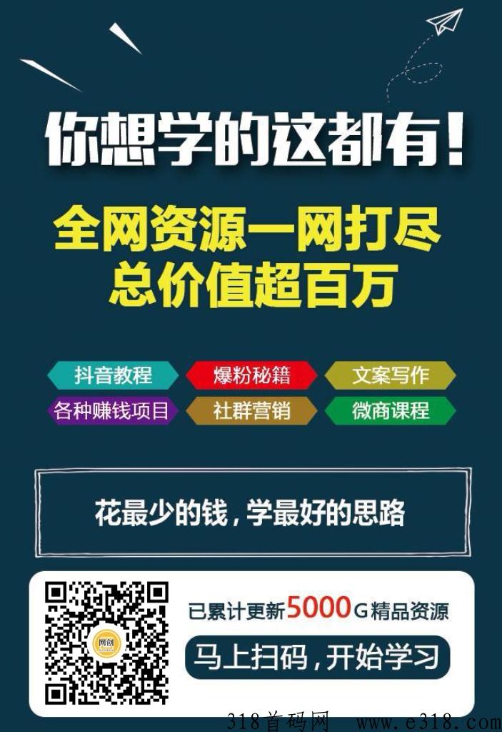 最新知识付费自动成交裂变系统，网创资源整合8000+