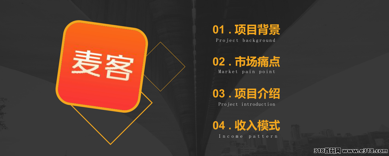 【麦客3.0】全网首发，轻松简单，人人可做，每天兜底收益！