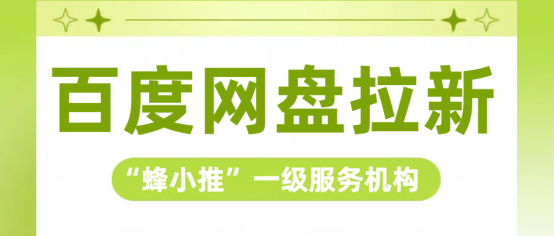 蜂小推，从热点到刚需，百度网盘拉新靠这些资源制胜