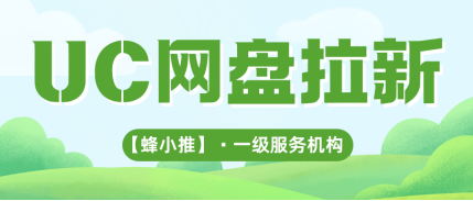 蜂小推，吃透这几点，UC网盘推广不再难