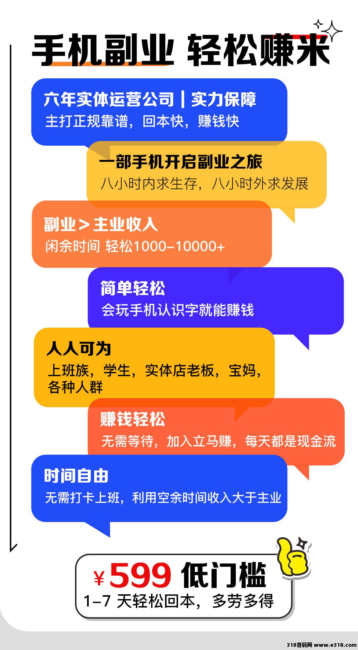 趣盈利，首码刚上线，多劳多得