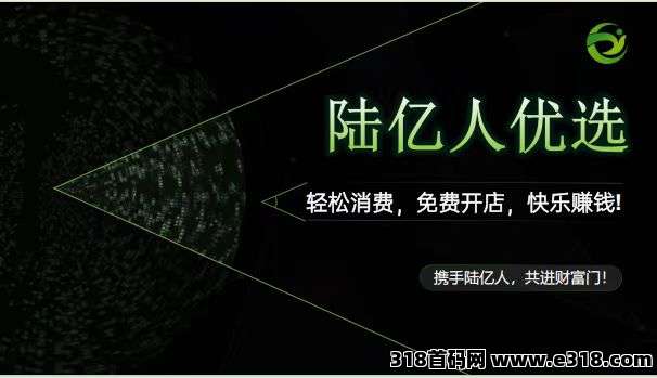 陆亿人优选超市，2025最新爆火项目