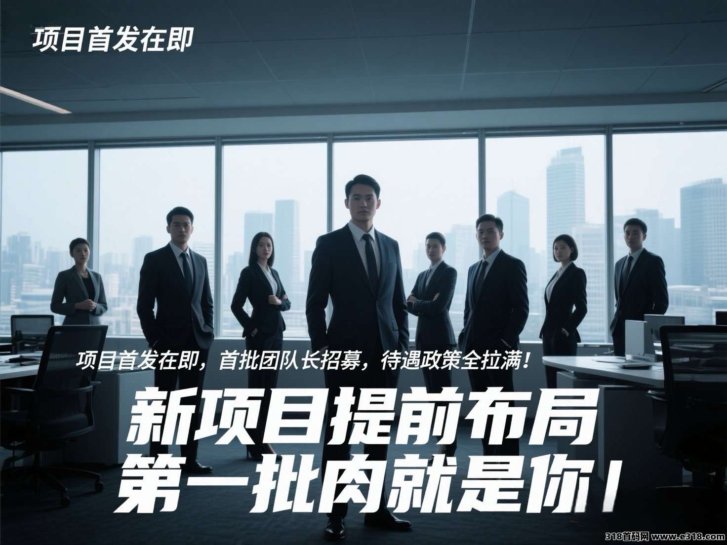 项目首发在即，首批团队长招募，待遇政策拉满