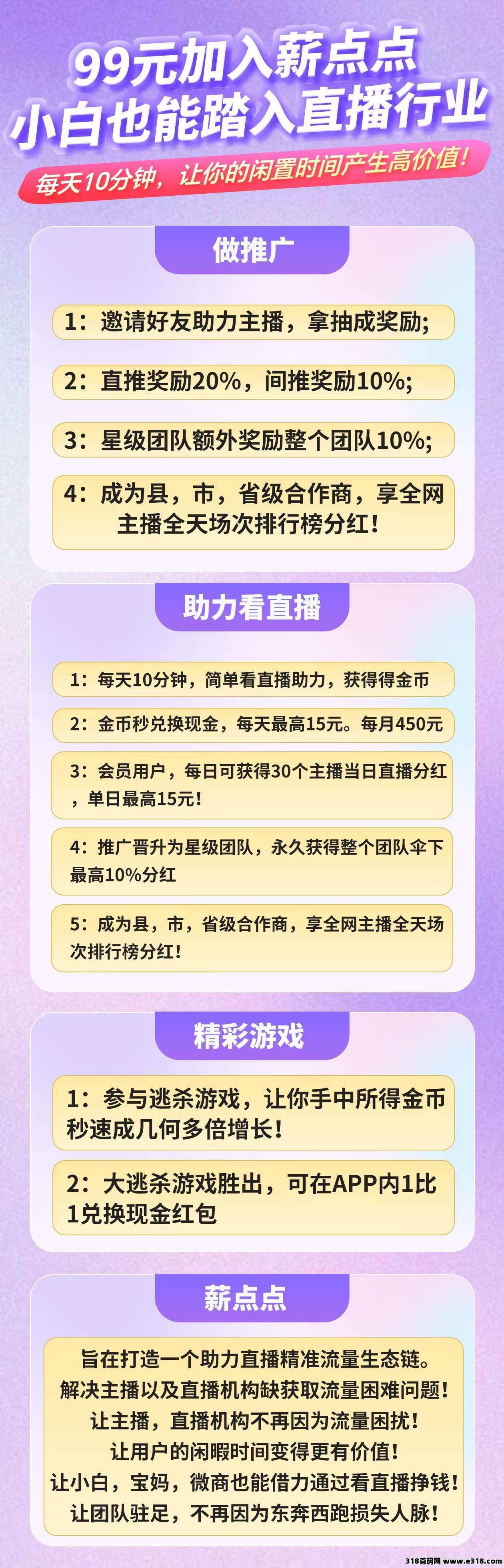 薪点点看客帮模式