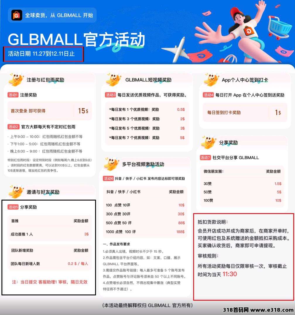 新平台，GL无货源电商平台