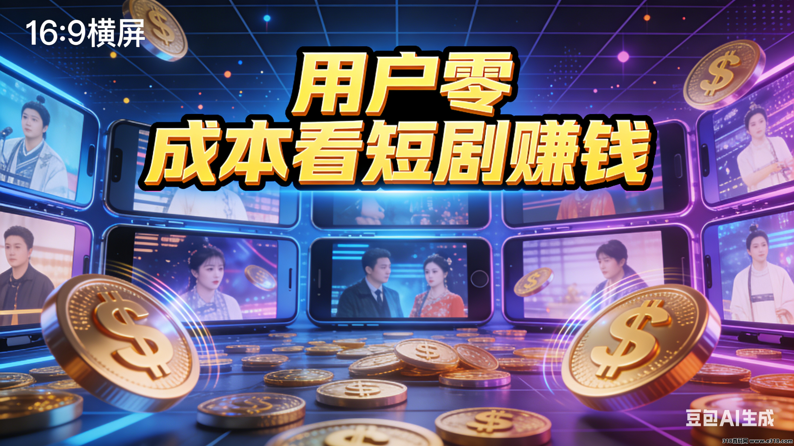 火爆全网的的圆圆鲤短剧，零撸模式震撼来袭免费看剧赚米