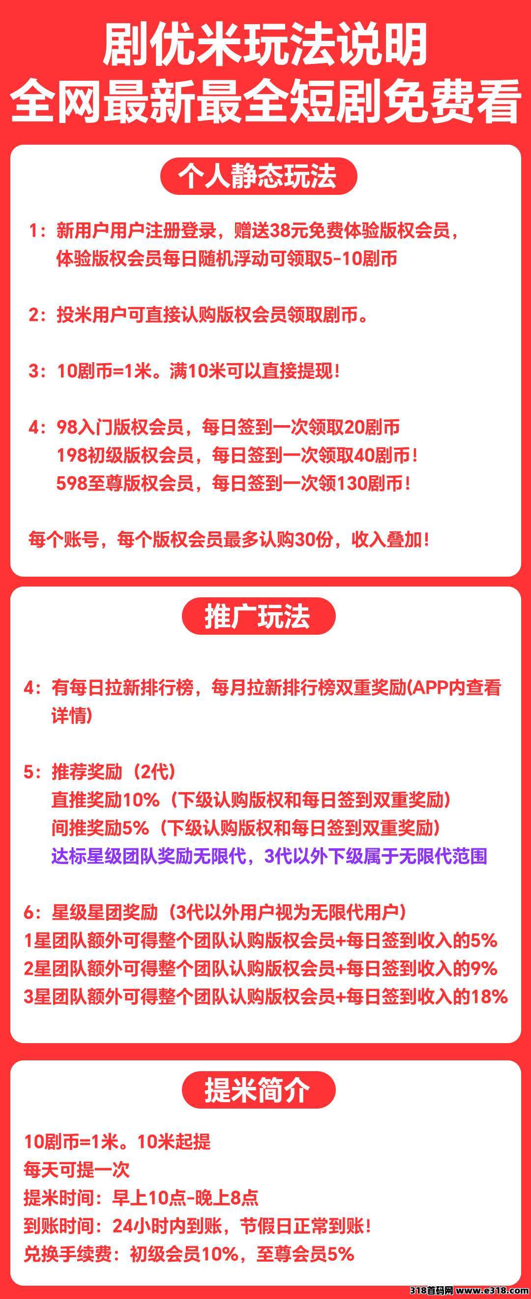 剧悠米注册送星级，名额有限，稳定跨年