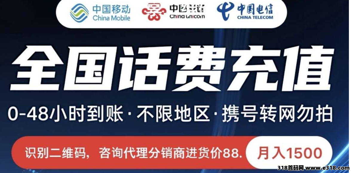 全网通话费电费充值项目